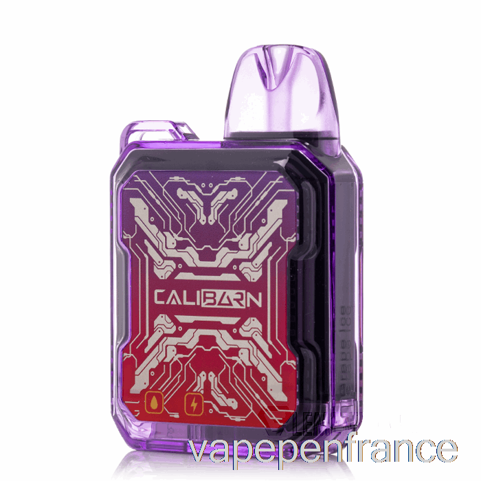 Uwell Caliburn Bar B6000 Stylo Jetable De Vape De Glace De Raisin